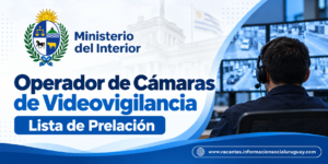 Operador de cámaras de videovigilancia