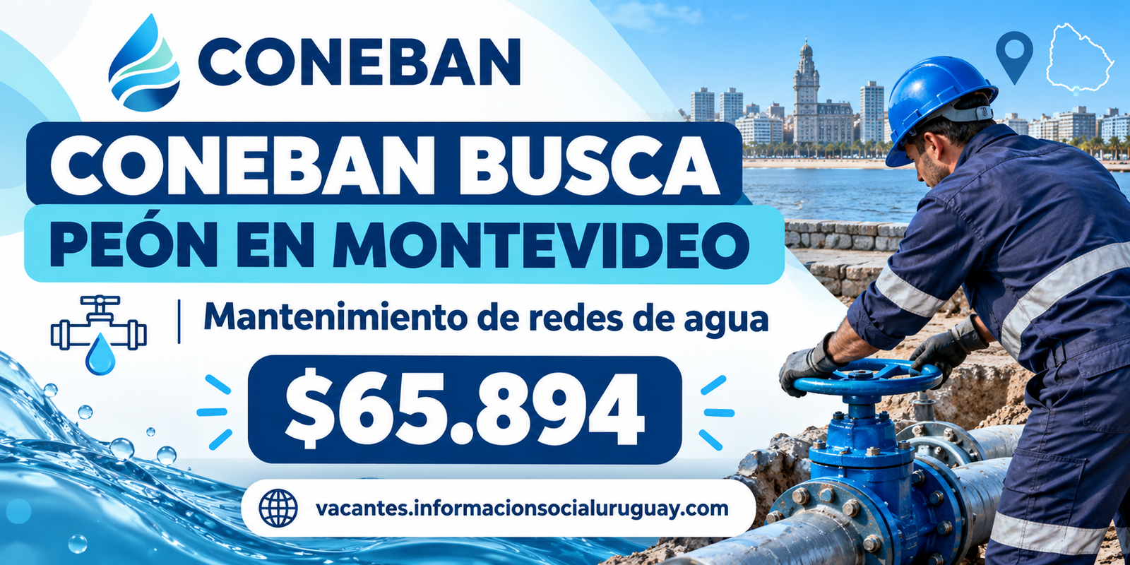 Coneban peón Montevideo