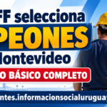 10 peones Montevideo
